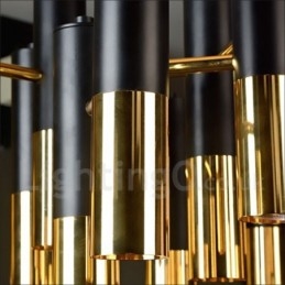 Designer Touch Decorative Modern Contemporary 19 Light Chandelier Single Tier Lamp Light