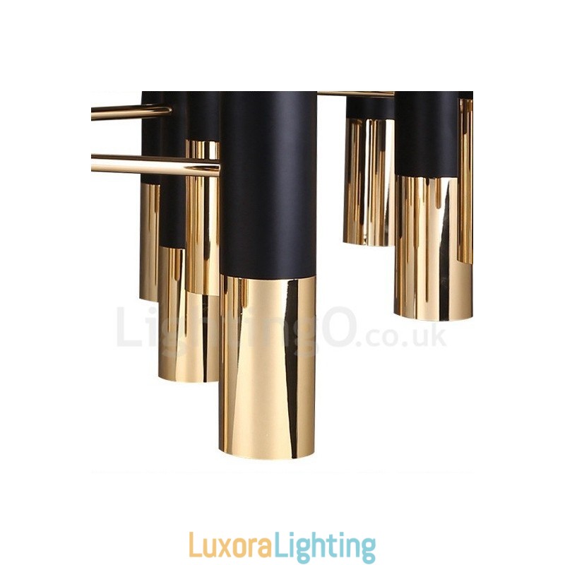 Designer Touch Decorative Modern Contemporary 19 Light Chandelier Single Tier Lamp Light