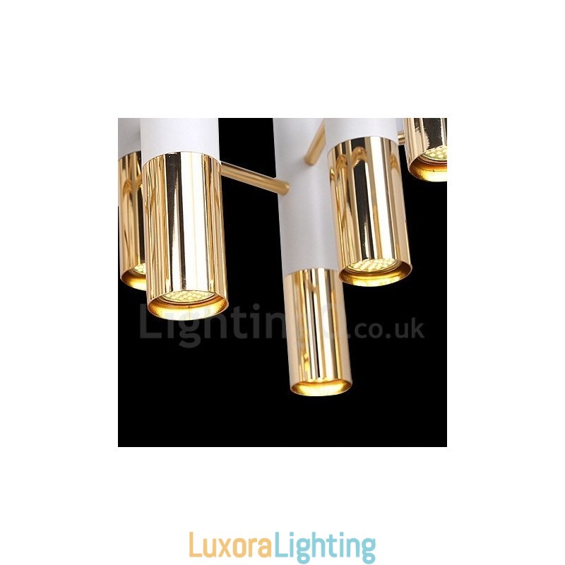 Designer Touch Decorative Modern Contemporary 19 Light Chandelier Single Tier Lamp Light