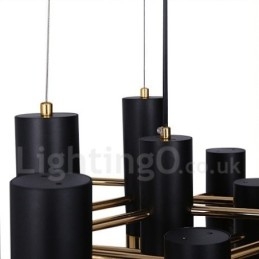 Designer Touch Decorative Modern Contemporary 19 Light Chandelier Single Tier Lamp Light