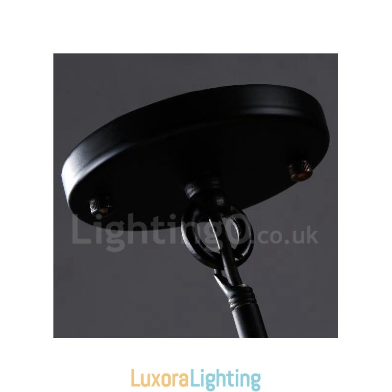 Designer Touch Decorative 12 Light Retro Vintage Sputnik Chandelier