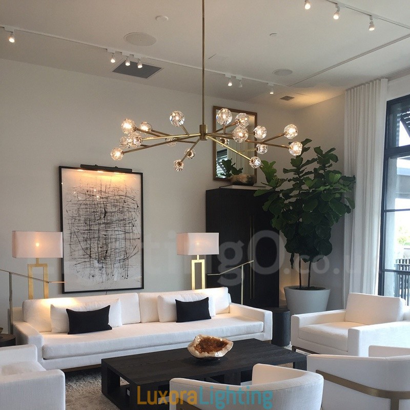 Designer Touch Decorative 17 Light Chandelier Vintage Country Light