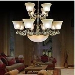 Designer Touch Decorative Chandelier Traditional Classic Vintage Retro Metal