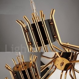 Designer Touch Decorative Modern Contemporary 12 Light 2 Tier Chandelier Lamp Light