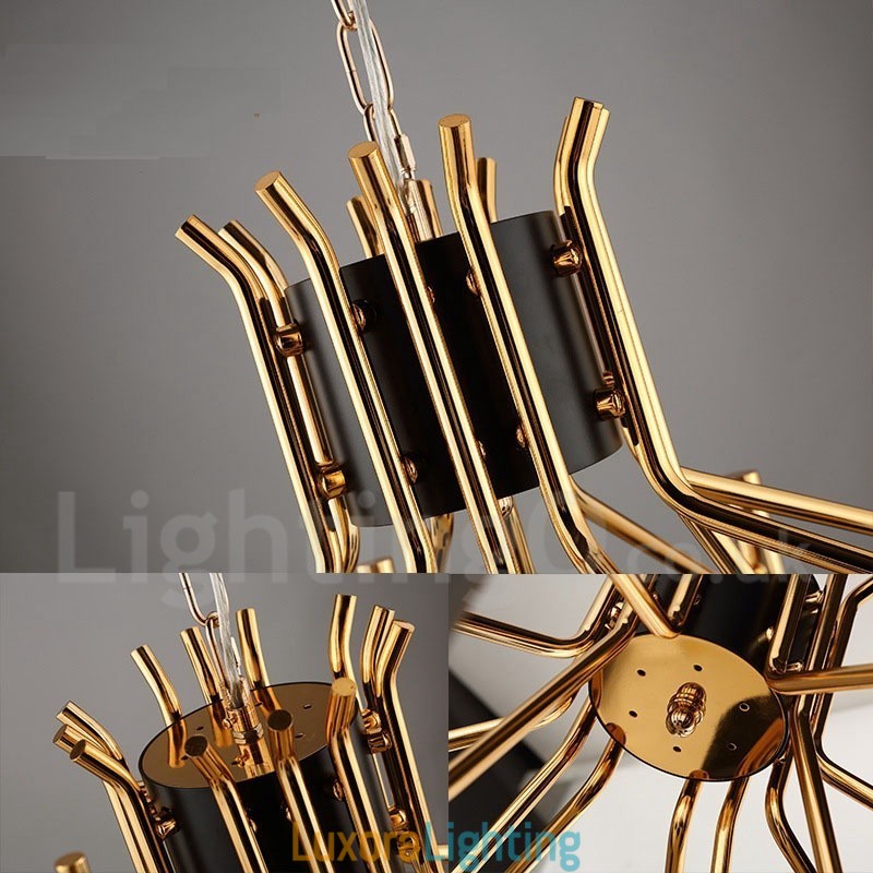 Designer Touch Decorative Modern Contemporary 12 Light 2 Tier Chandelier Lamp Light