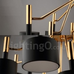 Designer Touch Decorative Modern Contemporary 12 Light 2 Tier Chandelier Lamp Light