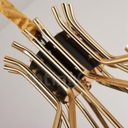 Designer Touch Decorative Modern Contemporary 12 Light 2 Tier Chandelier Lamp Light