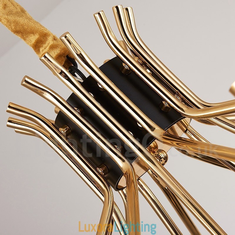 Designer Touch Decorative Modern Contemporary 12 Light 2 Tier Chandelier Lamp Light