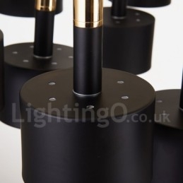 Designer Touch Decorative 15 Light 2 Tier Modern Contemporary Style Chandelier Lamp Light