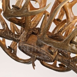 Designer Touch Decorative Vintage Country 12 Light Chandelier Light