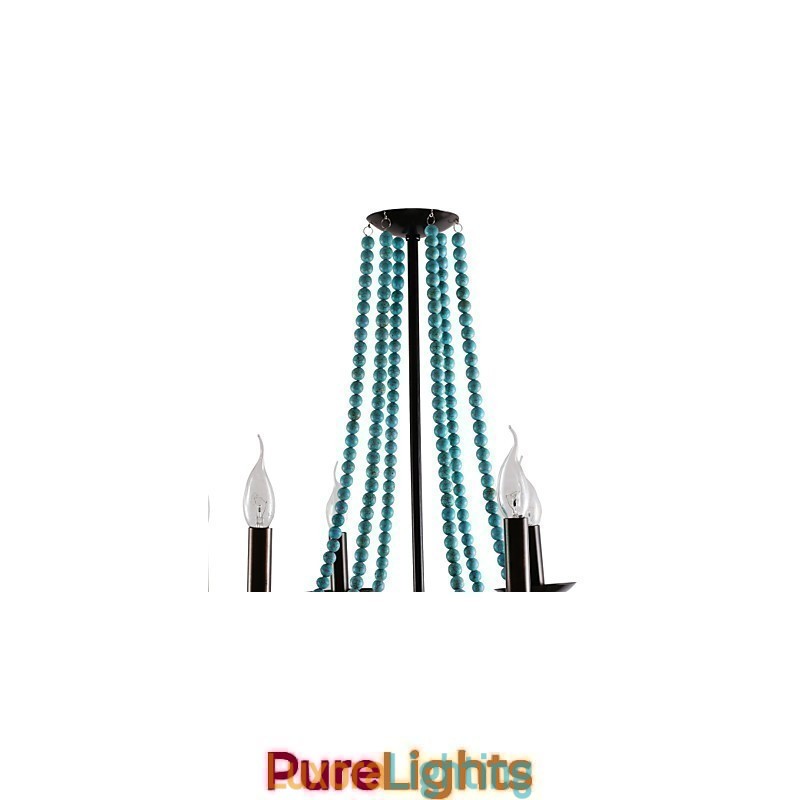 Designer Touch Decorative Bohemia 6 Simple European Mediterranean Head DropAmerican Country British Rural Living Lamps