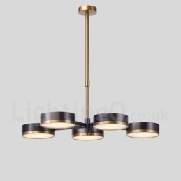 Designer Touch Decorative 5 Light Modern Contemporary Single Tier Chandelier Light