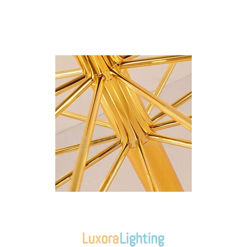 Designer Touch Decorative 40 Light Golden 2 Tier Modern Contemporary Chandelier Light Lamp