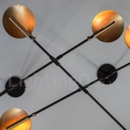 Designer Touch Decorative Modern Contemporary 8 Light Chandelier Light Lamp