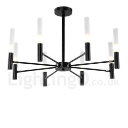 Designer Touch Decorative 8 Light Rotatable Modern Contemporary Chandelier Light