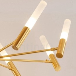 Designer Touch Decorative 8 Light Rotatable Modern Contemporary Chandelier Light