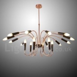 Designer Touch Decorative 2 Tier 18 Light Modern Contemporary Chandelier Light