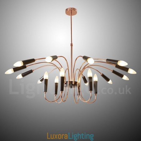 Designer Touch Decorative 2 Tier 18 Light Modern Contemporary Chandelier Light