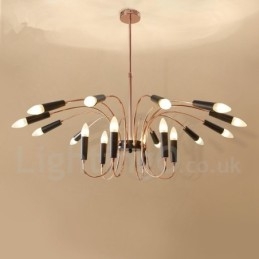 Designer Touch Decorative 2 Tier 18 Light Modern Contemporary Chandelier Light
