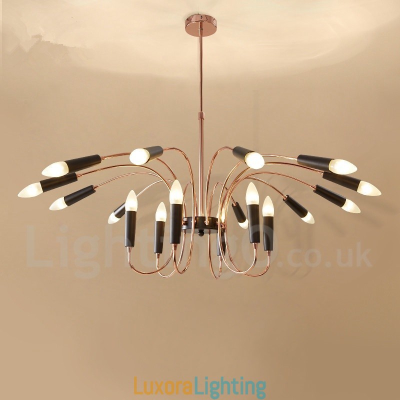 Designer Touch Decorative 2 Tier 18 Light Modern Contemporary Chandelier Light