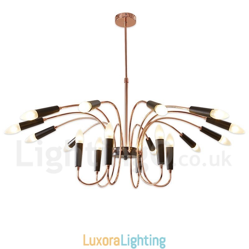 Designer Touch Decorative 2 Tier 18 Light Modern Contemporary Chandelier Light