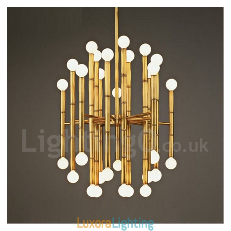 Designer Touch Decorative Modern Contemporary 30 Light 2 Tier Chandelier for Light