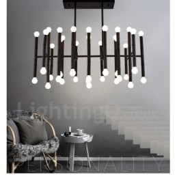 Designer Touch Decorative Modern Contemporary 42 Light Chandelier for Light