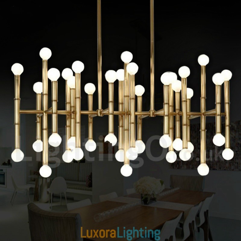 Designer Touch Decorative Modern Contemporary 42 Light Chandelier for Light