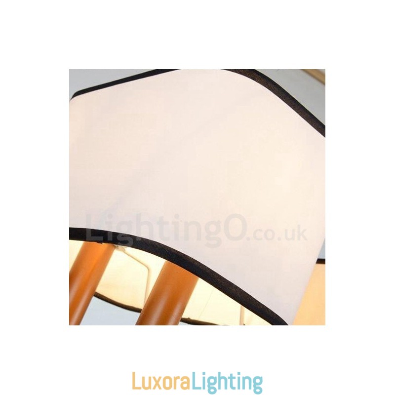 Designer Touch Decorative Modern Contemporary 6 Light Single Tier Chandelier Lamp Light