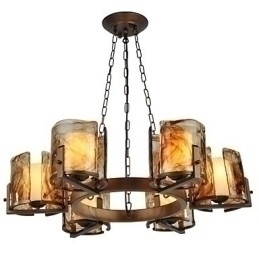 Designer Touch Decorative Traditional Classic Rustic Lodge Chandelier Chandelier