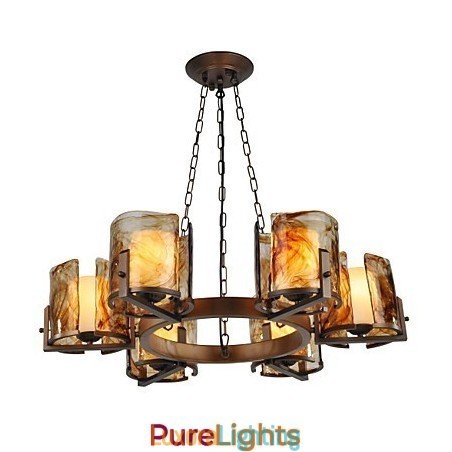 Designer Touch Decorative Traditional Classic Rustic Lodge Chandelier Chandelier