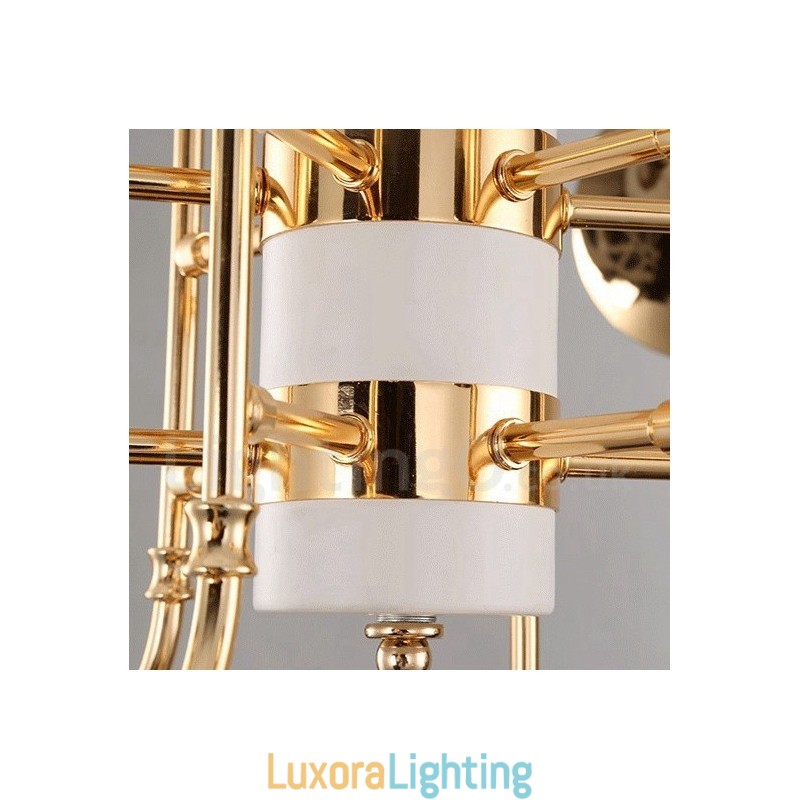 Designer Touch Decorative 12 Light Chandelier Lamp Modern Contemporary Style Light