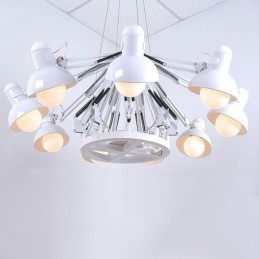 Designer Touch Decorative 12 Light Modern Contemporary Single Tier Chandelier Lamp Light