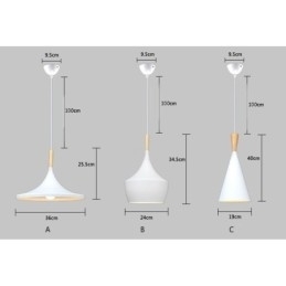 Designer Touch Decorative 1 Light Modern Contemporary Pendant Light