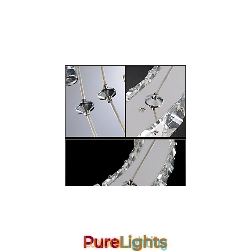 Designer Touch Decorative Crystal Chandelier Lights Modern Lighting Three Rings D305070 K9 Large Crystal Ceiling Light Fixtures