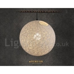 Designer Touch Decorative Modern Contemporary Bamboo Rattan Pendant Light