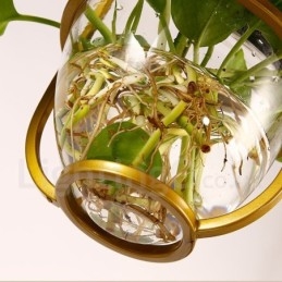 Designer Touch Decorative Traditional Classic Single Light Glass Pendant Light