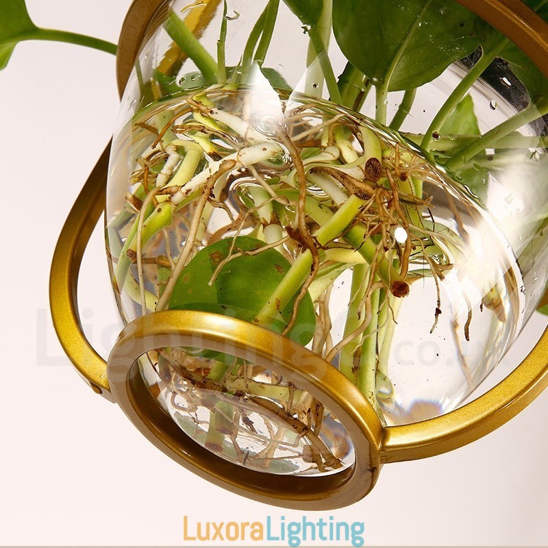 Designer Touch Decorative Traditional Classic Single Light Glass Pendant Light