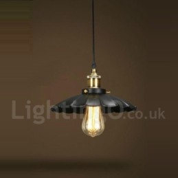 Designer Touch Decorative Black Metal Vintage Pendant Light