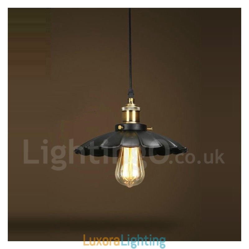 Designer Touch Decorative Black Metal Vintage Pendant Light