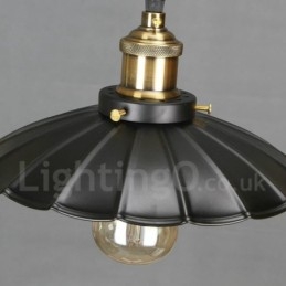 Designer Touch Decorative Black Metal Vintage Pendant Light