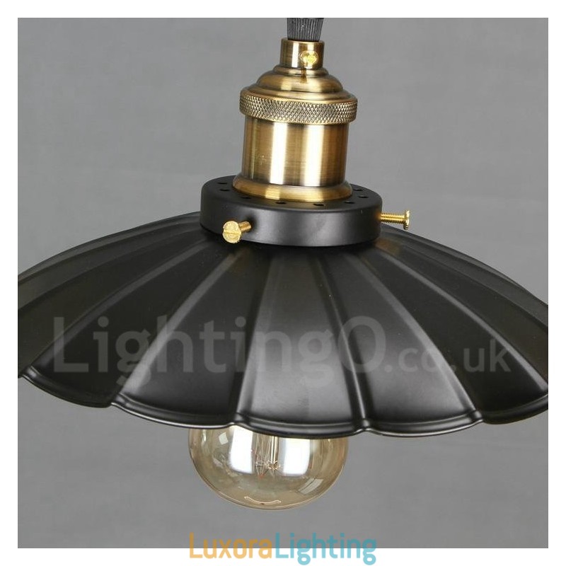 Designer Touch Decorative Black Metal Vintage Pendant Light