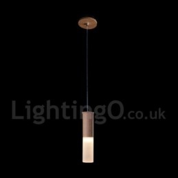 Designer Touch Decorative Modern Contemporary One Light Wooden Pendant Light
