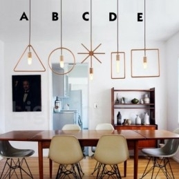 Designer Touch Decorative 1 Light Rustic Lodge Wooden Pendant Light