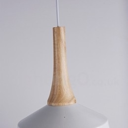 Designer Touch Decorative Modern Contemporary Wood Metal Pendant Light