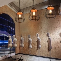 Designer Touch Decorative Country Metal Wooden Pendant Light