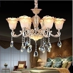 Designer Touch Decorative European Style Retro Crystal Pendant lamp Americange lamp