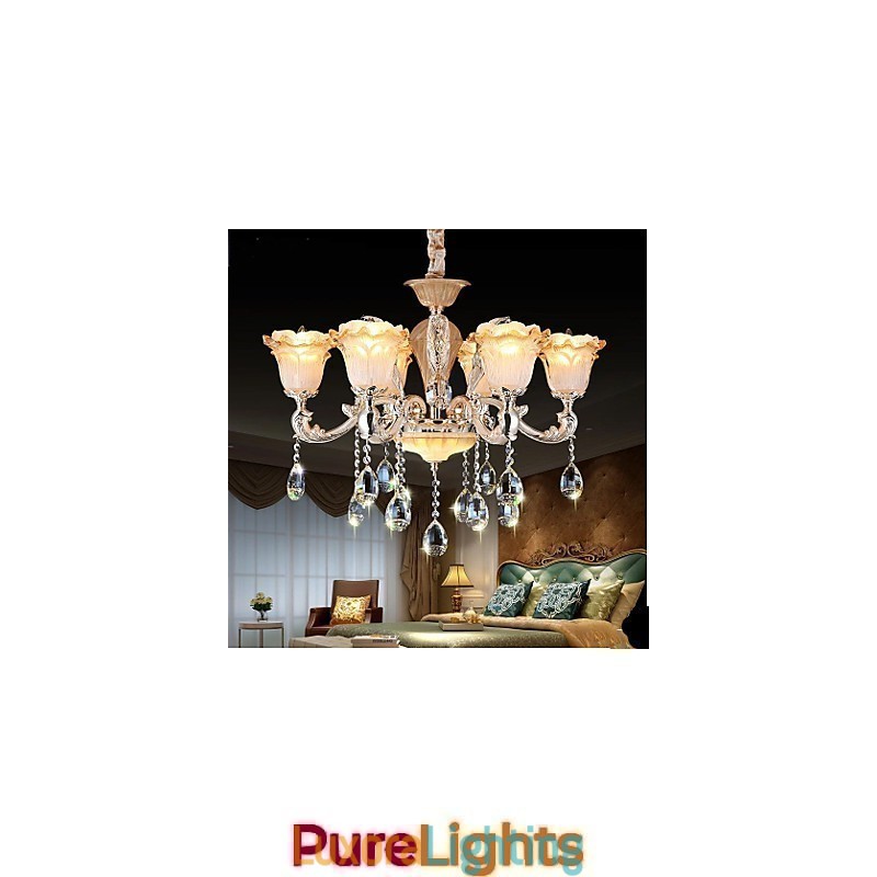 Designer Touch Decorative European Style Retro Crystal Pendant lamp Americange lamp