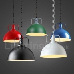 Designer Touch Decorative Vintage Multi Colors Metal Pendant Light
