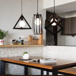 Designer Touch Decorative Modern Contemporary Multi Colors Metal 1 Light Pendant Light